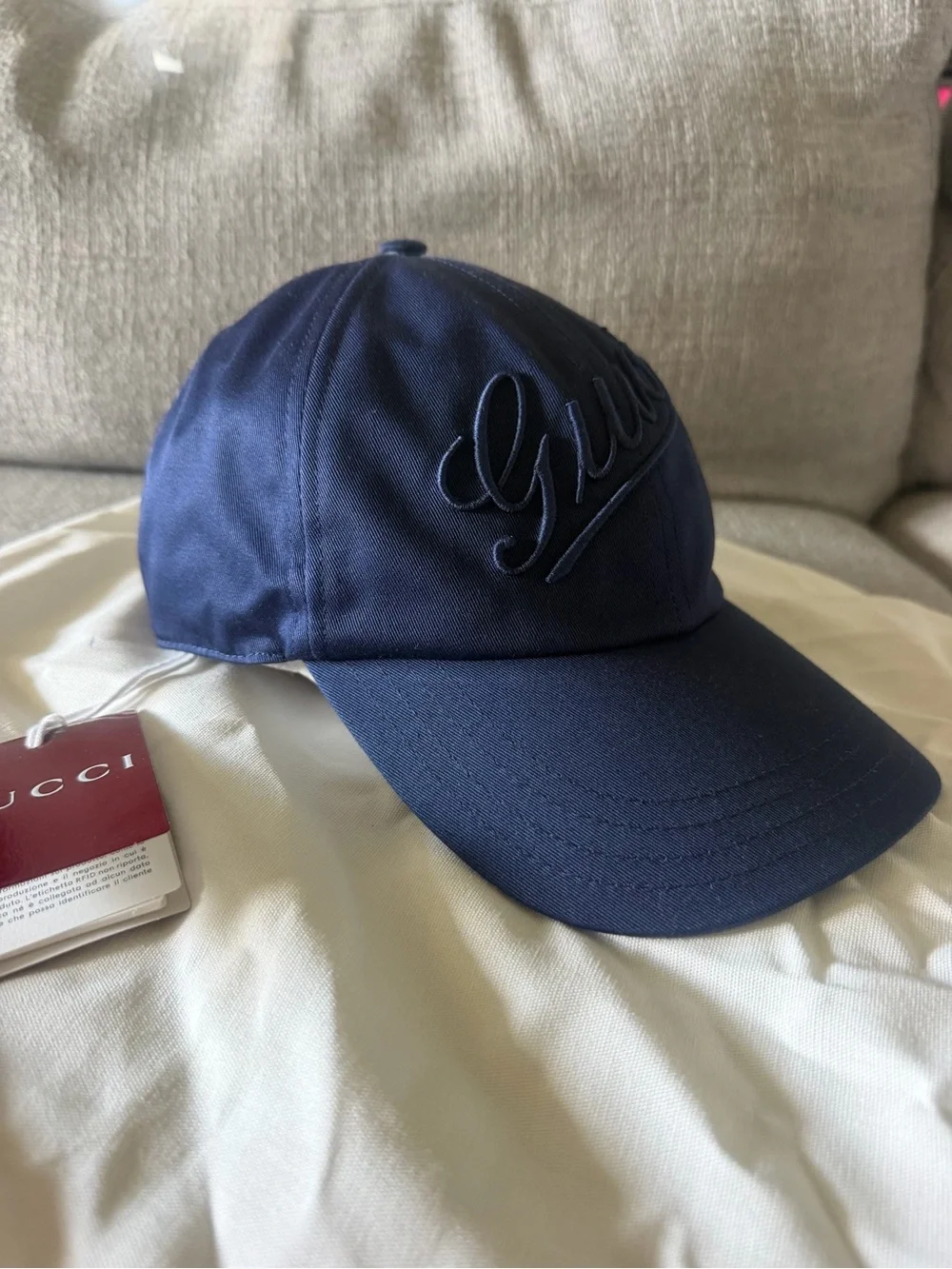 Gucci Cotton Baseball Cap